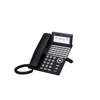 【中古】saxa/サクサ PLATIAIIプラティア2 30名取り草電話 TD820B※黒いこと