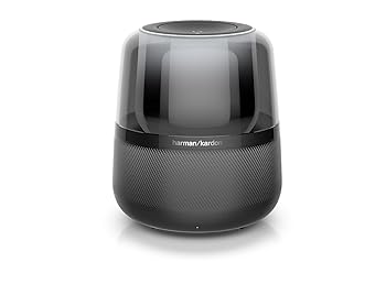 【中古】Harman Kardon ALLURE アルーア スマートスピーカー Amazon Alexa搭載/Bluetooth対応 ブラック HKALLUREBLKJN国内正規品