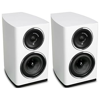 【中古】Wharfedale Diamond 11.2 ホワイト 本棚スピーカー - ペア