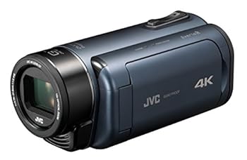 【中古】JVCKENWOOD JVC ビデオカメラ Everio R 4K撮影 防水 防塵 ディープオーシャンブルー GZ-RY980-A