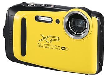 【中古】FUJIFILM 防水カメラ XP130 イエロー FX-XP130Y