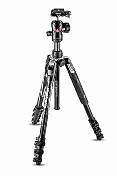 【中古】【39shop】ヴァイテックイメージング★Manfrotto 三脚 Befreeアドバンス アルミ 4段 自由雲台 レバーロック式L三脚キット ブラック MKBFRLA4BK-BH(良い)|アトリエ絵利奈