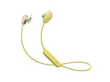 【中古】ソニー ワイヤレスノイズキャンセリングステレオヘッドセット WI-SP600N : Amazon Alexa搭載 / マイク / WI-SP600N YM
