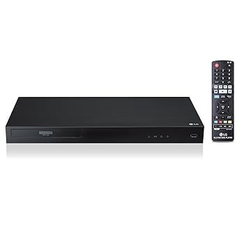 【中古】LG 4K Ultra 固定ディスク ブルーレイプレーヤー 4K引きあげるうつり変わり HDR10相応う Dolby Vision相応う Wi-Fi内蔵 UBK90