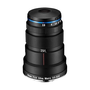 【中古】Venus Optics Laowa 25mm f/2.8 2.5-5X ウルトラマクロ Nikon Fマウント