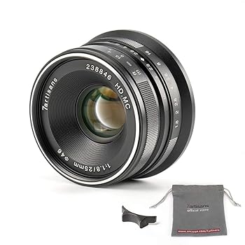 【中古】【39shop】7artisans★25 mm f1.8 APS - Cフレーム手動フォーカスプライム固定レンズwith all-metal機体for Sony・EマウントカメラLike a6500 a6300 a6000 a(非常に良い)|アトリエ絵利奈