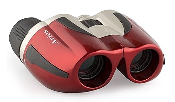 【中古】【39shop】ミザールテック★双眼鏡 ズーム 倍率 10-30倍 レッド SZ-21 RED(非常に良い)|アトリエ絵利奈