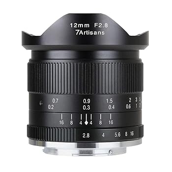 【中古】【39shop】七工匠★7artisans 1228FXB 12mm F2.8 Xマウント 富士フイルムX レンズ(良い)|アトリエ絵利奈