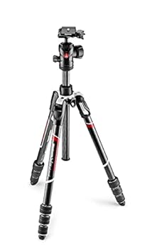 【中古】【39shop】ヴァイテックイメージング★Manfrotto 三脚 Befreeアドバンス カーボン 4段 自由雲台 T三脚キット ブラック全伸高150cm / 伸高127cm / 縮長41cm /(非常に良い)｜アトリエ絵利奈