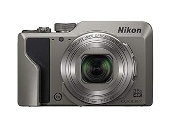【中古】Nikon デジタル写真器 COOLPIX A1000 SL 光学35倍 ISO6400 アイセンサー付EVF クールピクス しろがね色 A1000SL