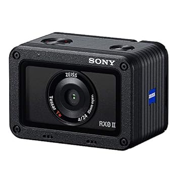 【中古】SONYソニー コンパクトデジタルカメラ Cyber-shot RX0II 黒いこと 1.0型積層型CMOS検出器 180度チルトモビール式液晶管する 雨合羽・防塵動作 4K動
