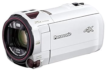 【中古】パナソニック 4K テレビカメラ VX992M 64GB 光学20倍望遠レンズ ピュアホワイト HC-VX992M-W