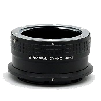 【中古】【39shop】レイクォール★マウントアダプター CY-NZ レンズコンタックスヤシカ-カメラニコンZ 日本製 ブラック 586045(良い)|アトリエ絵利奈