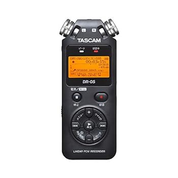 【中古】TASCAMタスカム DR-05 VER3 リニアPCMレコーダー ハンディレコーダー IC Youtube ASMR 音楽 野鳥 鉄道録音 24bit/96kHz ハイレゾ 16,154円