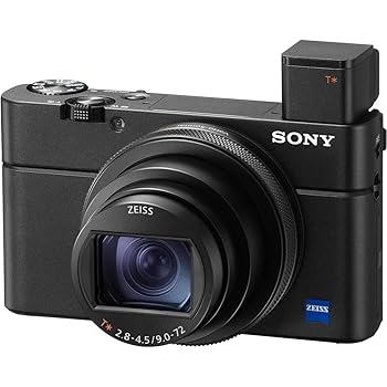 【中古】SONYソニー コンパクトデジタルカメラ Cyber-shot RX100VII 上半身 黒いこと 1.0型積層型CMOS感知器 光学望遠レンズ8倍24-200粍 180度チルトモビール式 カメラ・ビデオカメラ・光学機器-コンパクトデジタルカメラ