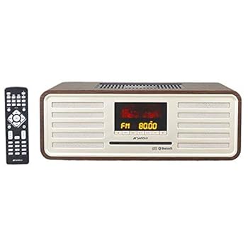 【中古】サンスイ CDステレオ一体型 SMSシリ―ズ ウッド SMS-850BT