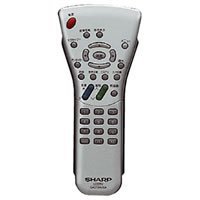 【中古】シャープSHARP　オプション・消耗品　0106380098　液晶テレビ用　リモコン