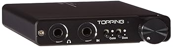 【中古】Topping NX3 HIFI 高性能ポータブルヘッドホンアンプ 長時間バッテリー2400mAh Black