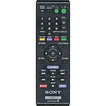 【中古】【39shop】Sony★RMT-B119A交換用ブルーレイディスクプレーヤーBD用オリジナルリモコン。(非常に良い)|アトリエ絵利奈