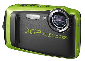 【中古】【39shop】FUJIFILM★デジタルカメラ XP90 防水 ライム FX-XP90LM（良い）｜アトリエ絵利奈