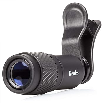 【中古】【39shop】Kenko★スマートフォン用交換レンズ REALPRO CLIP LENS テレ 7x クリップ式 望遠レンズ 単眼鏡兼用モデル 7倍 18口径 KRP-7t(非常に良い)｜アトリエ絵利奈