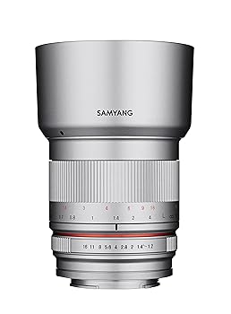【中古】SAMYANG 単焦点レンズ 50mm F1.2 AS UMC CS シルバー フジフイルム X用 APS-C用