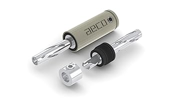 【中古】aeco Banana Plug ABP-1111S, 4pcs/1set, Silver Plating, Vacuum bag