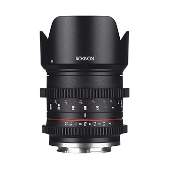 【中古】Rokinon CV21M-E 21mm T1.5 コンパクト高速広角シネレンズ Sony Eマウント用 ブラック
