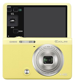 【中古】CASIO デジタル写真機 EXILIM EX-ZR70YW 自分自身撮りチルト液晶 メイク引きあげる\u0026セルフィーアート EXZR70 黄色