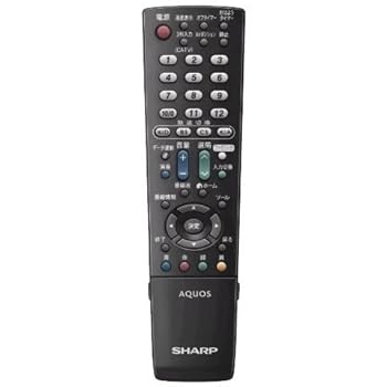 【中古】小ざかしいSHARP 小ざかしい液晶テレビ受像機用遠隔操作黒いこと系LC-20NE7 黒いこと系0106380466