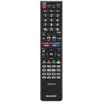 【中古】【39shop】シャープSHARP シャープ液晶テレビ用リモコンブラック系LC-24R30-B★0106380480(非常に良い)|アトリエ絵利奈