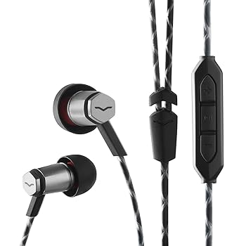 【中古】V - MODA Forza Metalloインイヤーヘッドホンwith 3ボタンリモート&マイク ? SamsungとAndroidデバイス、ガンメタルブラック FRZM-I-GUNBLACK