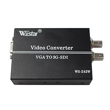 【中古】Wiistar VGA+オーディオ - HD SD 3G SDIコンバーター / PC SDIモニター用