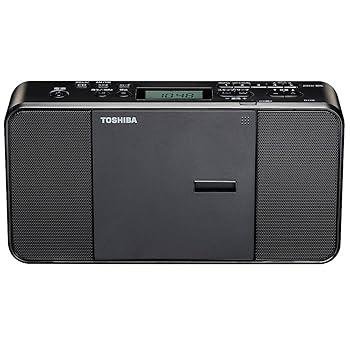 【中古】TOSHIBA CDラジオ TY-C250-K ブラック