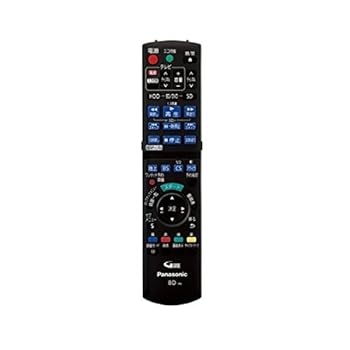 【中古】パナソニック 完全無欠BD/ヴィデオディスクリコーダー用遠隔操作 N2QAYB000685