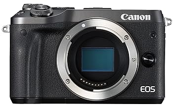 【中古】Canon ミラーレス一眼カメラ EOS M6 ボディーブラック EOSM6BK-BODY