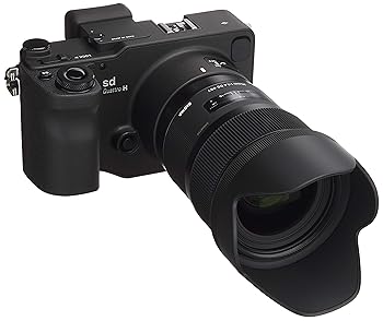 【中古】SIGMA 鏡鑑受け答え一眼 sd Quattro H \u0026 Art 35粍 F1.4 DG 水晶体一揃いの道具