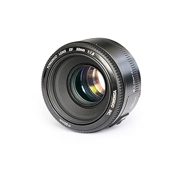 【中古】【39shop】Yongnuo★yn50 mm f1.8レンズ大口径 オートフォーカスレンズ キャノン EFマウントEOSカメラ用(非常に良い)|アトリエ絵利奈