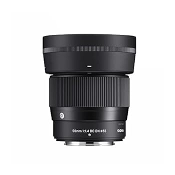 【中古】シグマSigma SIGMA シグマ 富士フイルム Xマウント レンズ 56mm F1.4 DC DN 単焦点 望遠 APS-C Contemporary ミラーレス 専用