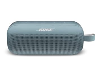 【中古】Bose SoundLink Flex Bluetooth speaker ポータブル ワイヤレス スピーカー マイク 最大12時間 再生 防水・防塵 ストーンブルー