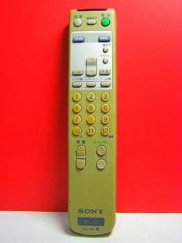 【中古】SONY テレビ受像機遠隔操作 RM-J244 アクセサリー・部品-TV・オーディオ・カメラ-リモコン