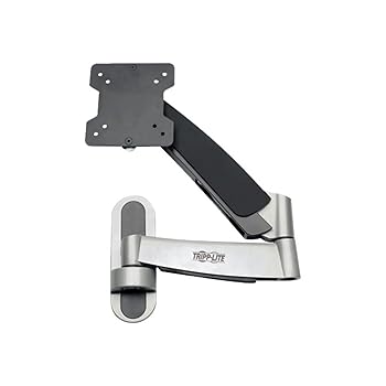 【中古】Tripp Lite Display TV Wall Monitor Mount Arm Swivel Tilt - Wall mount for LCD display - metal - black - screen size: 13\"-27\"""
