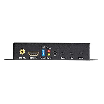 【中古】Black Box コンポーネント/コンポジットからHDMI スケーラーとコンバーター オーディオ