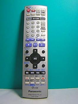 【中古】【39shop】パナソニック★VHS DVDリモコン EUR7720X80（良い）｜アトリエ絵利奈