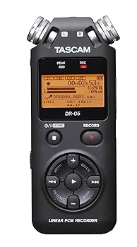 【中古】【39shop】TASCAM★リニアPCM/ICレコーダー 24bit/96kHz対応 無指向性ステレオマイク搭載 ブラック DR-05 VERSION2(非常に良い)|アトリエ絵利奈