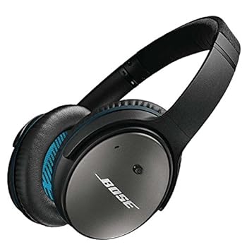 【中古】Bose QuietComfort 25 Acoustic Noise Cancelling Headphones for Apple devices - Black 並行輸入品
