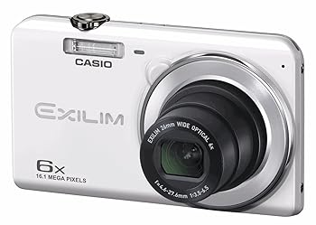 【中古】【39shop】CASIO★デジタルカメラ EXILIM EX-Z780WE 広角26mm 光学6倍ズーム プレミアムオート 1610万画素 ホワイト（良い）｜アトリエ絵利奈
