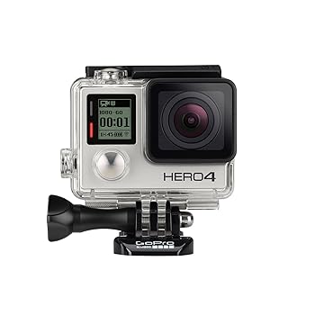【中古】ゴー労働者階級 GoPro ウェアラブルカメラ HERO 4 しろがね色～版