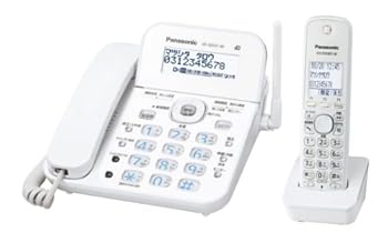 【中古】パナソニック RU・RU・RU デジタルコードレス電話機 子機1台 1.9GHz DECT準拠方式 ホワイト VE-GD31DL-W
