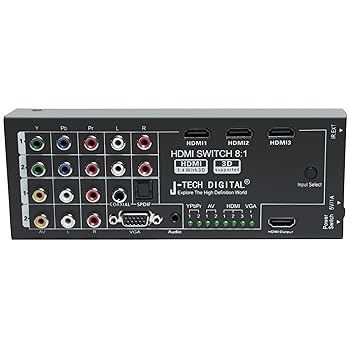 【中古】J-Tech Digital JTD-0801 多機能HDMIコンバーター 8入力から1HDMI出力 37,642円